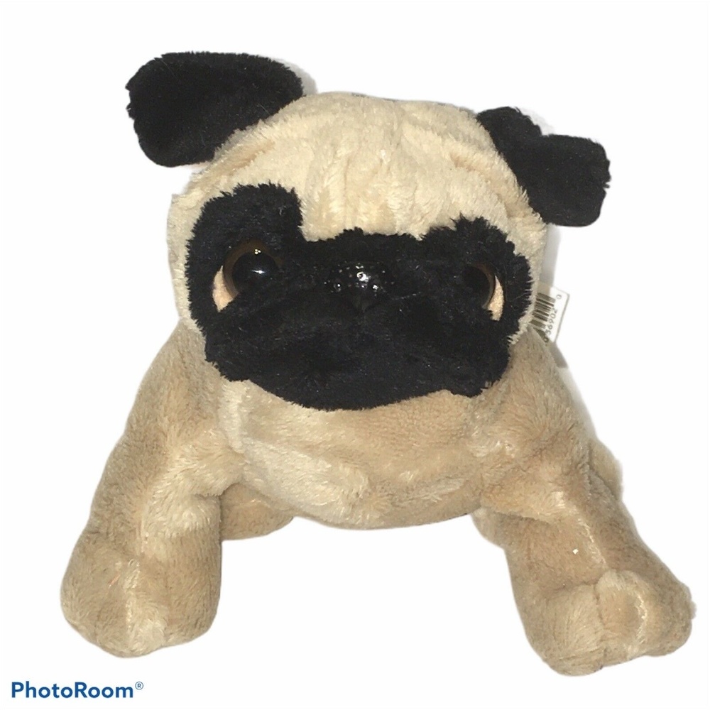 Webkinz pug puppy Dog Plush Only No Code Ganz